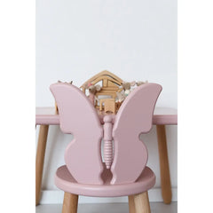 Set di farfalle e rose per bambini - Set in legno e plastica - Kidozia