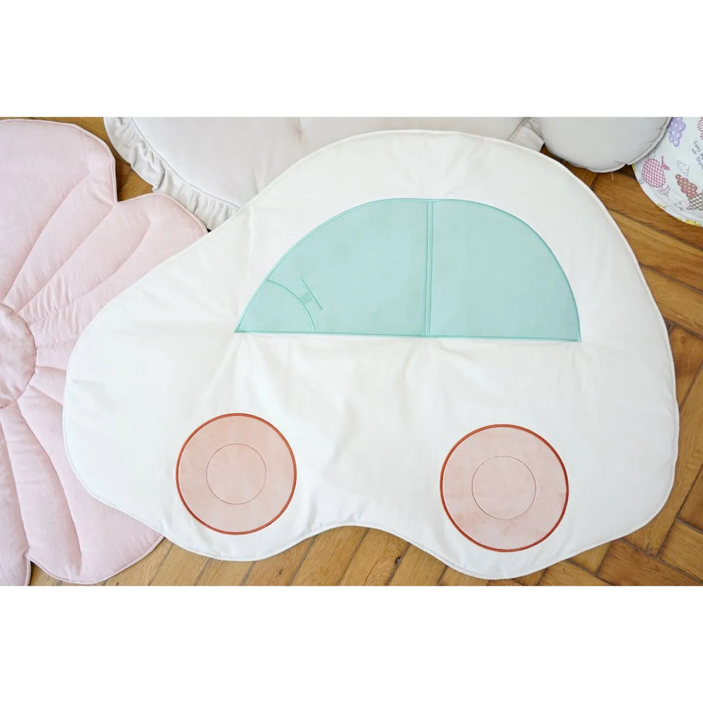 Children's Car Carpet - Powder Mint - Moi Mili