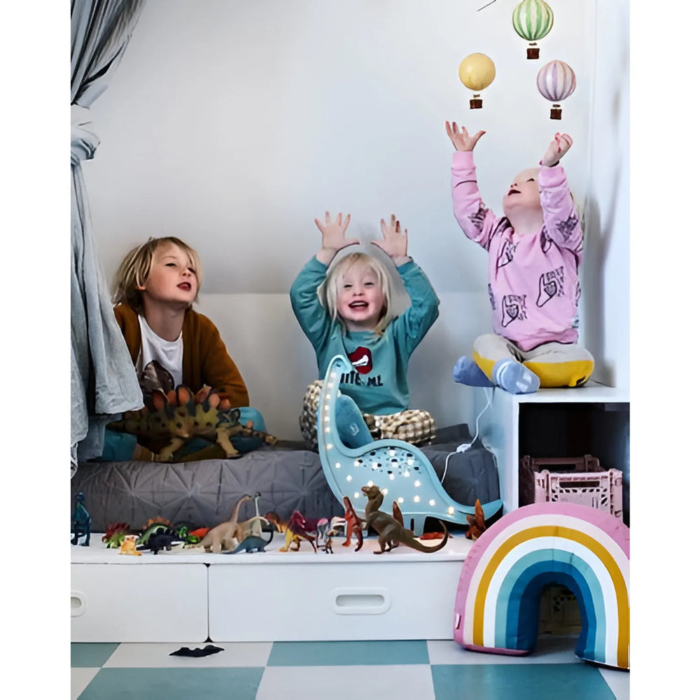 Dino Diplodocus Lamp - Little Lights - Wooden Lamps