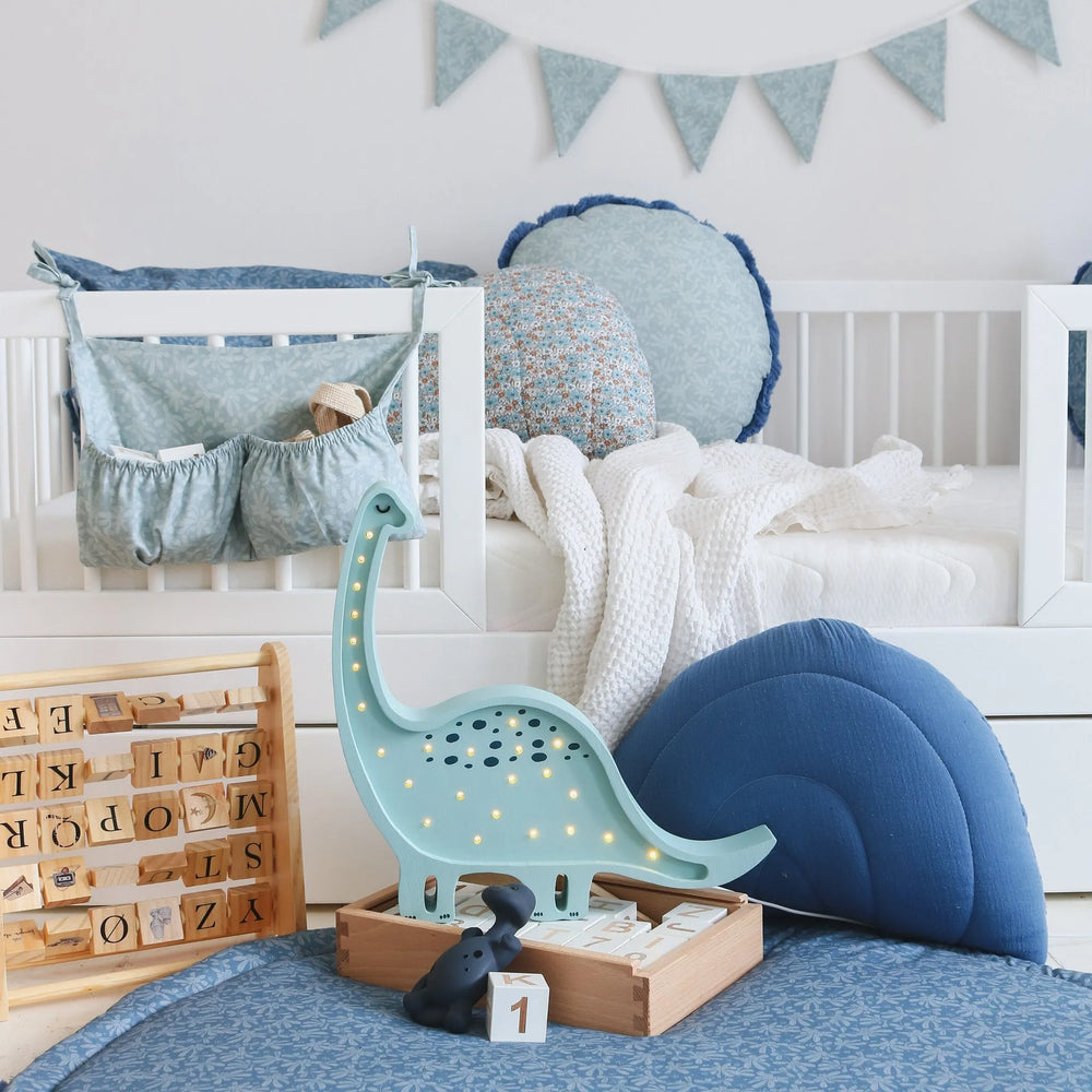 Dino Diplodocus Lamp - Little Lights - Wooden Lamps
