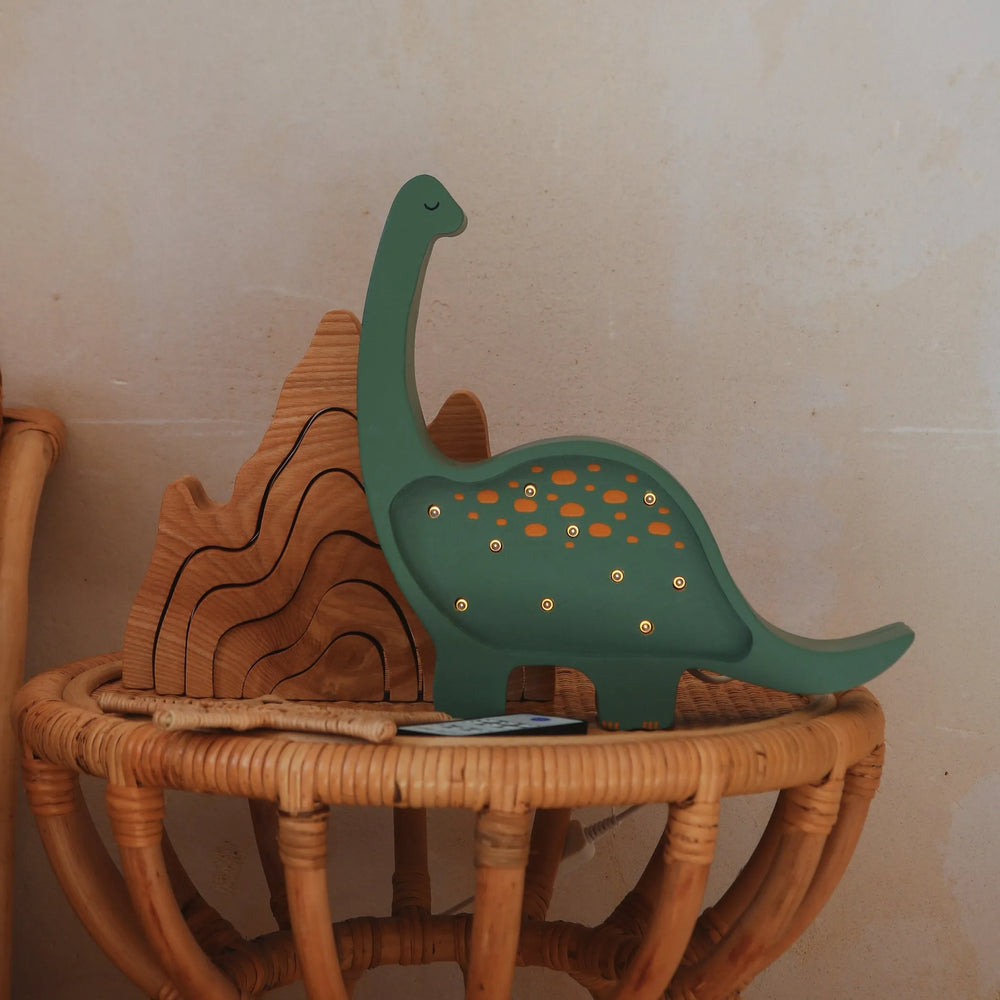 Dino Lamp Mini - Piccole Luci - Lampade in Legno