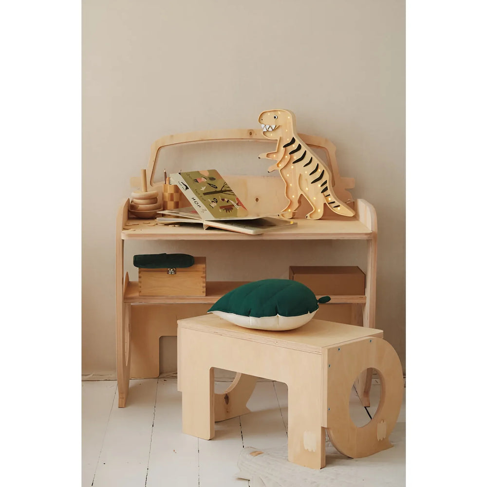 Dino T.rex Lampe - Kleine Lichter - Holzlampen