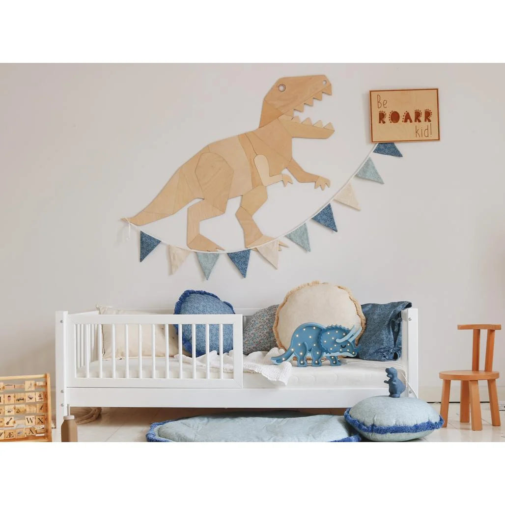 Dinosaurus T-rex Tyranosaurus - Drevená Nástenná Dekorácia Veľkosť s - 67cmx85cm - Nástenná - Cut It Now