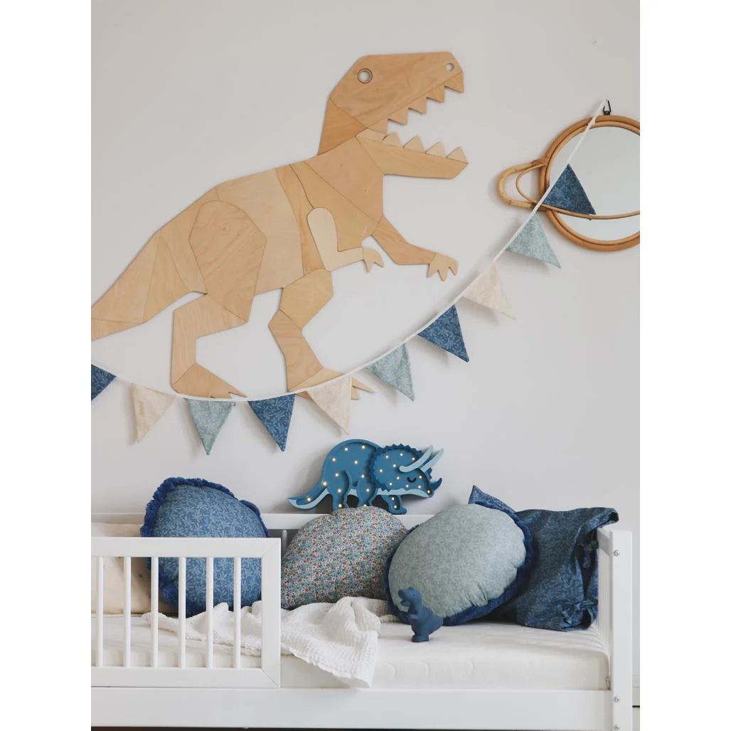 Dinosaur T-rex Tyranosaurus - Trævægsdekoration XL Størrelse - 135cmx170cm - Væg - Cut It Now