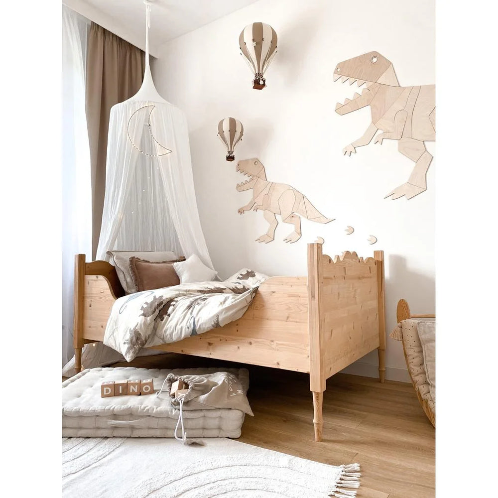Dinosaur T-rex Tyranosaurus - Trævægsdekoration XL Størrelse - 135cmx170cm - Væg - Cut It Now