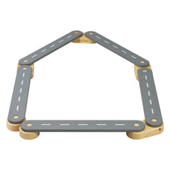 Holz-Schwebebalken Grau 5 Elemente - Balance Boards - Meowbaby