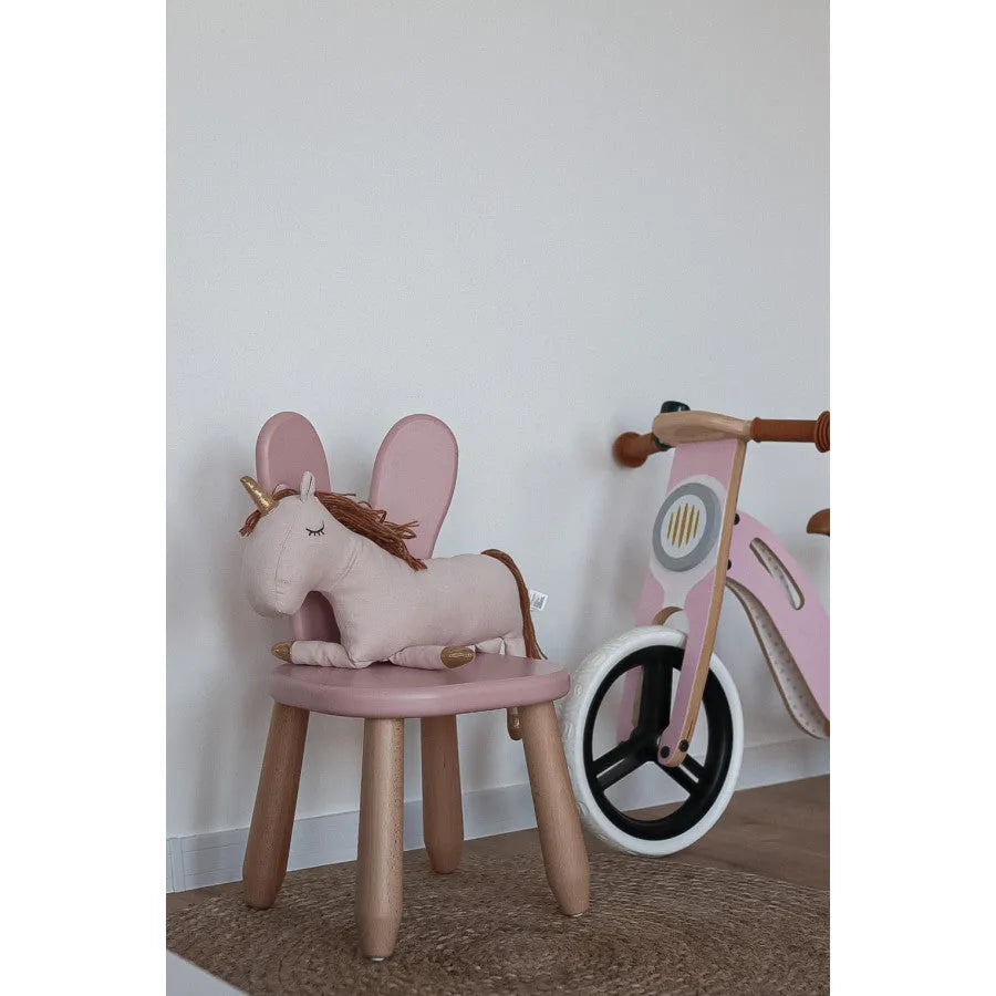 Kinderstuhl aus Holz Rose Bunny - Sets aus Holz und Kunststoff - Kidozia