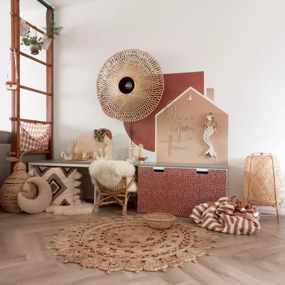 Tablero de madera para pared: dónde estaba - 120 cm x 40 cm - Decoración de pared - Recortar ahora