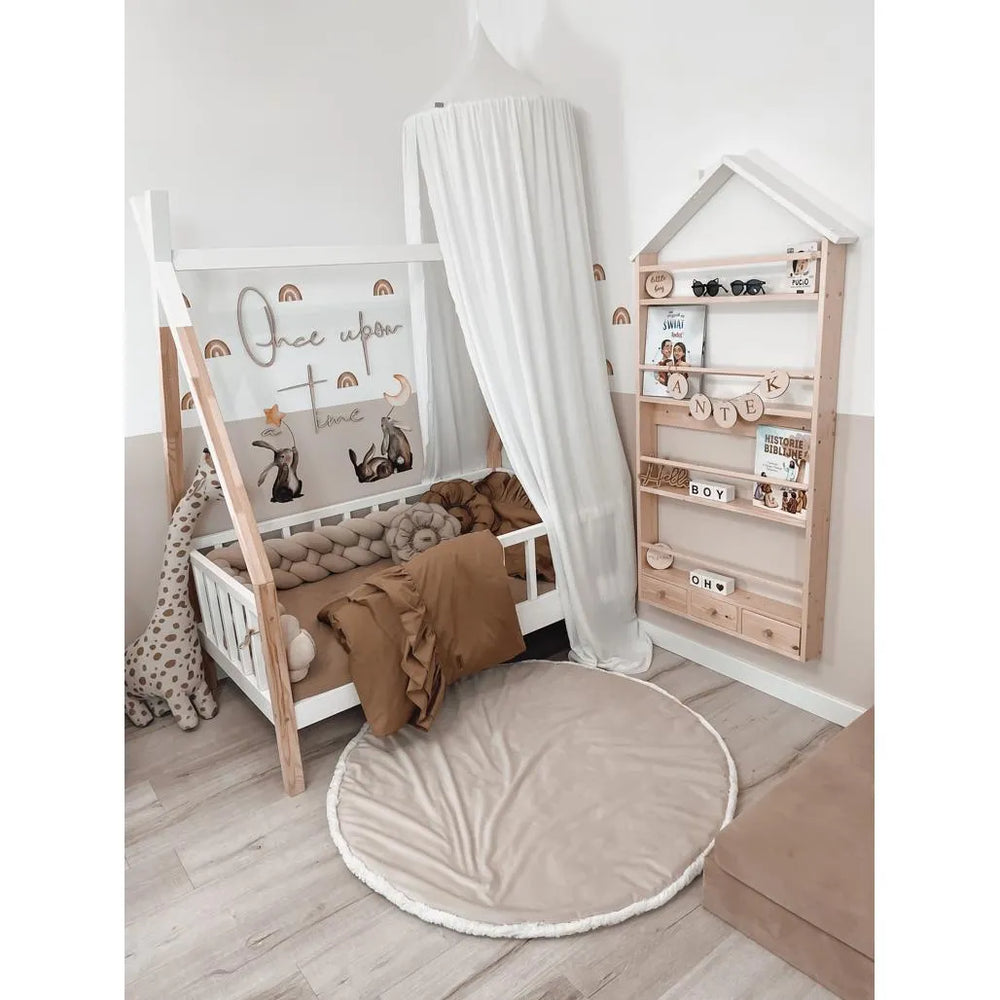 Tablero de madera para pared: dónde estaba - 120 cm x 40 cm - Decoración de pared - Recortar ahora