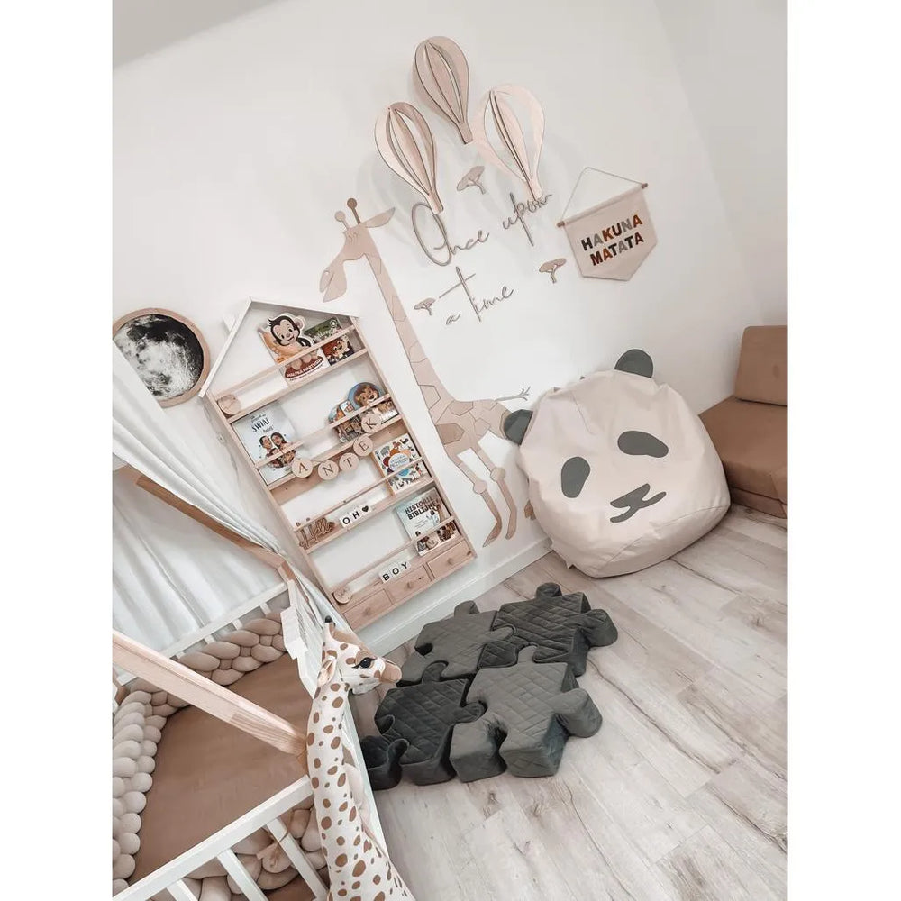 Tablero de madera para pared: dónde estaba - 120 cm x 40 cm - Decoración de pared - Recortar ahora