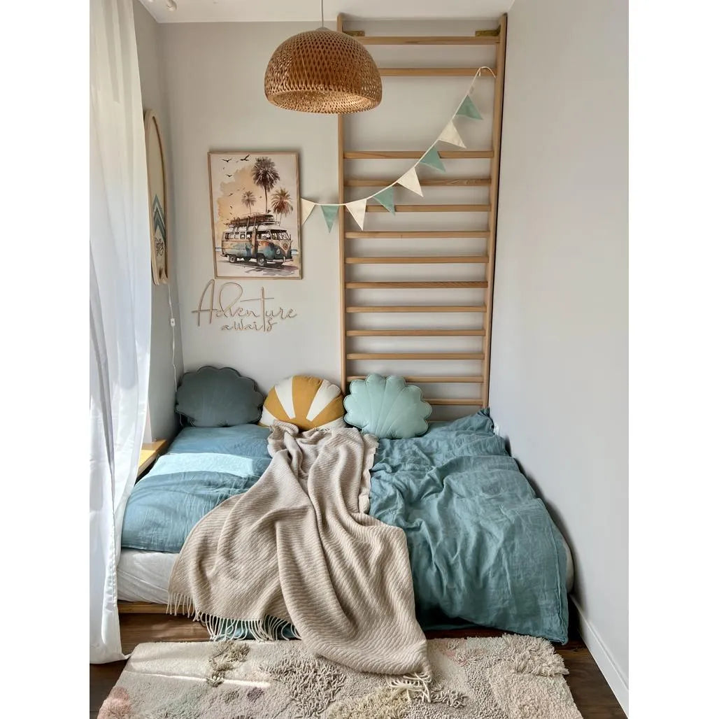 Cartello da parete in legno: L'avventura ti aspetta - 100 cm x 30 cm - Decorazione da parete - Taglialo subito