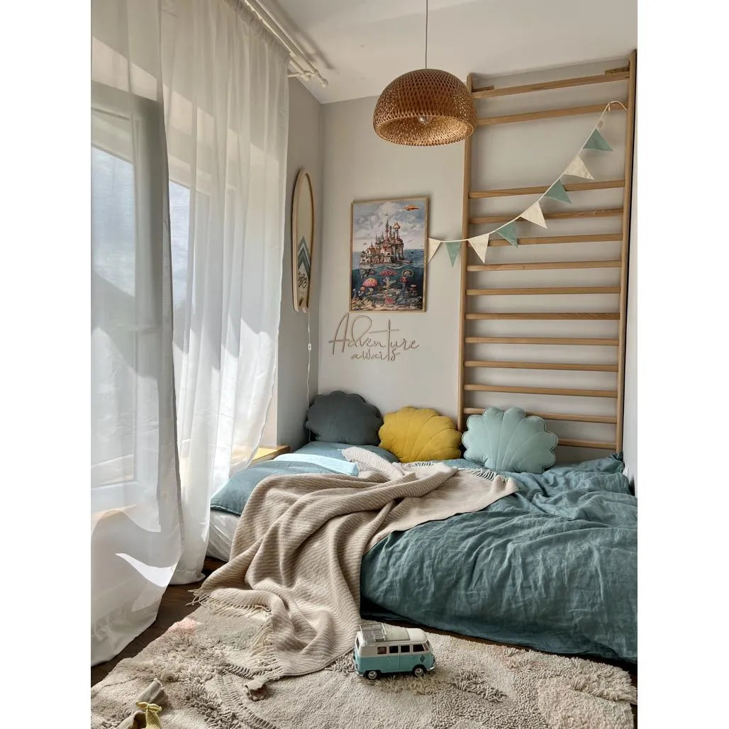 Cartello da parete in legno: L'avventura ti aspetta - 100 cm x 30 cm - Decorazione da parete - Taglialo subito