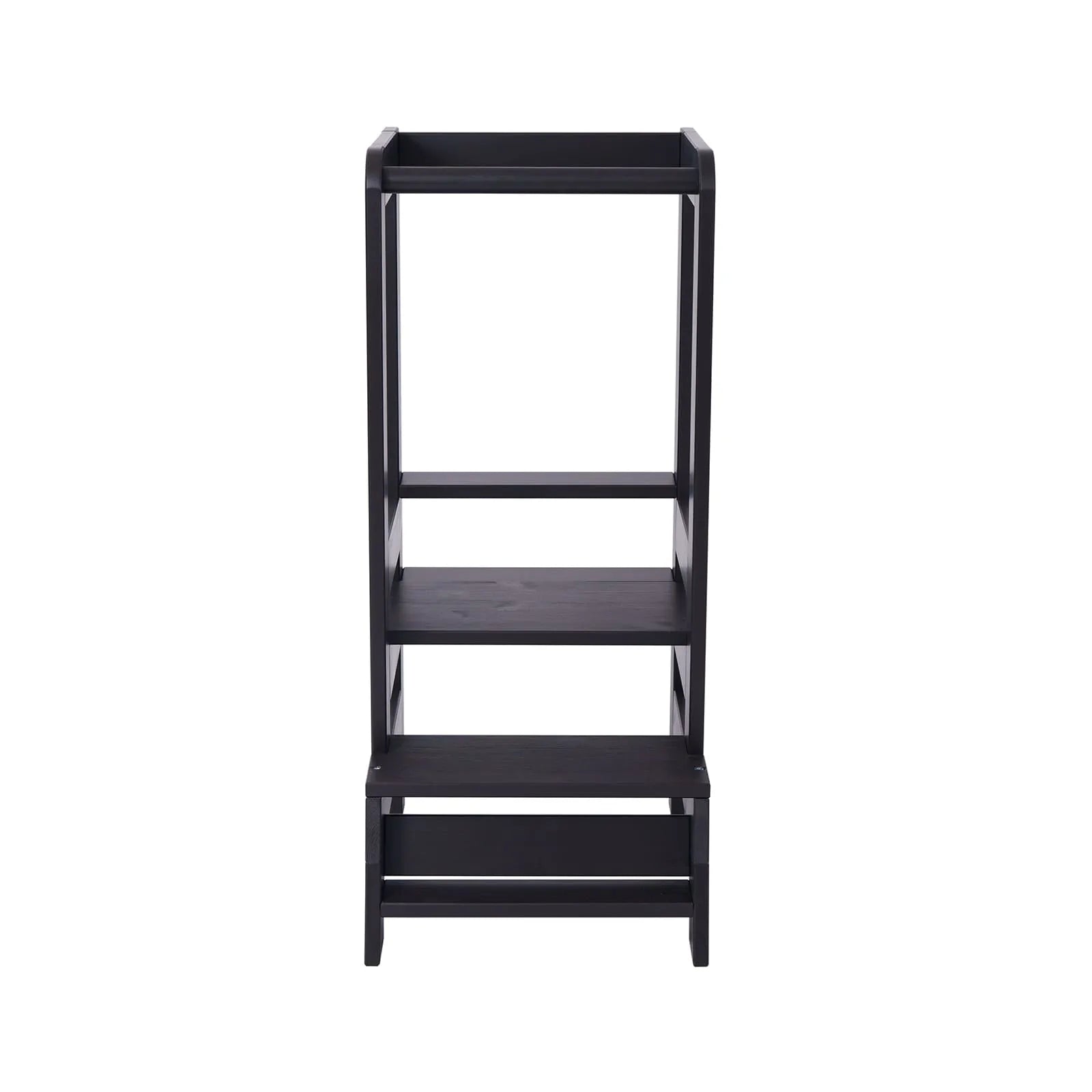 Drevený Kuchynský Pomocník Učebná Veža čierna Veže Meowbaby