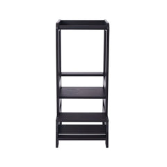 Drevený Kuchynský Pomocník Učebná Veža čierna Veže Meowbaby