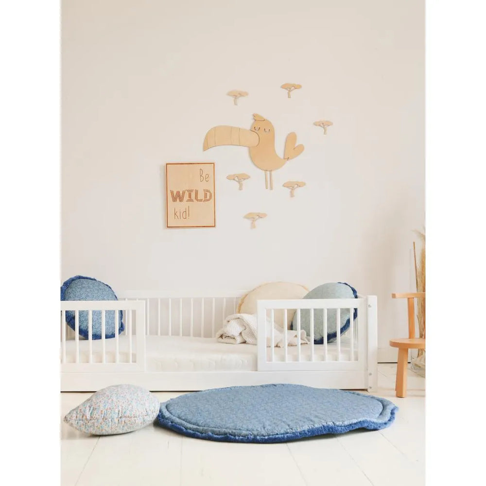 Wooden Poster 'Be a Wild Child' - 30cmx39cm - Wall Decoration - Cut It Now