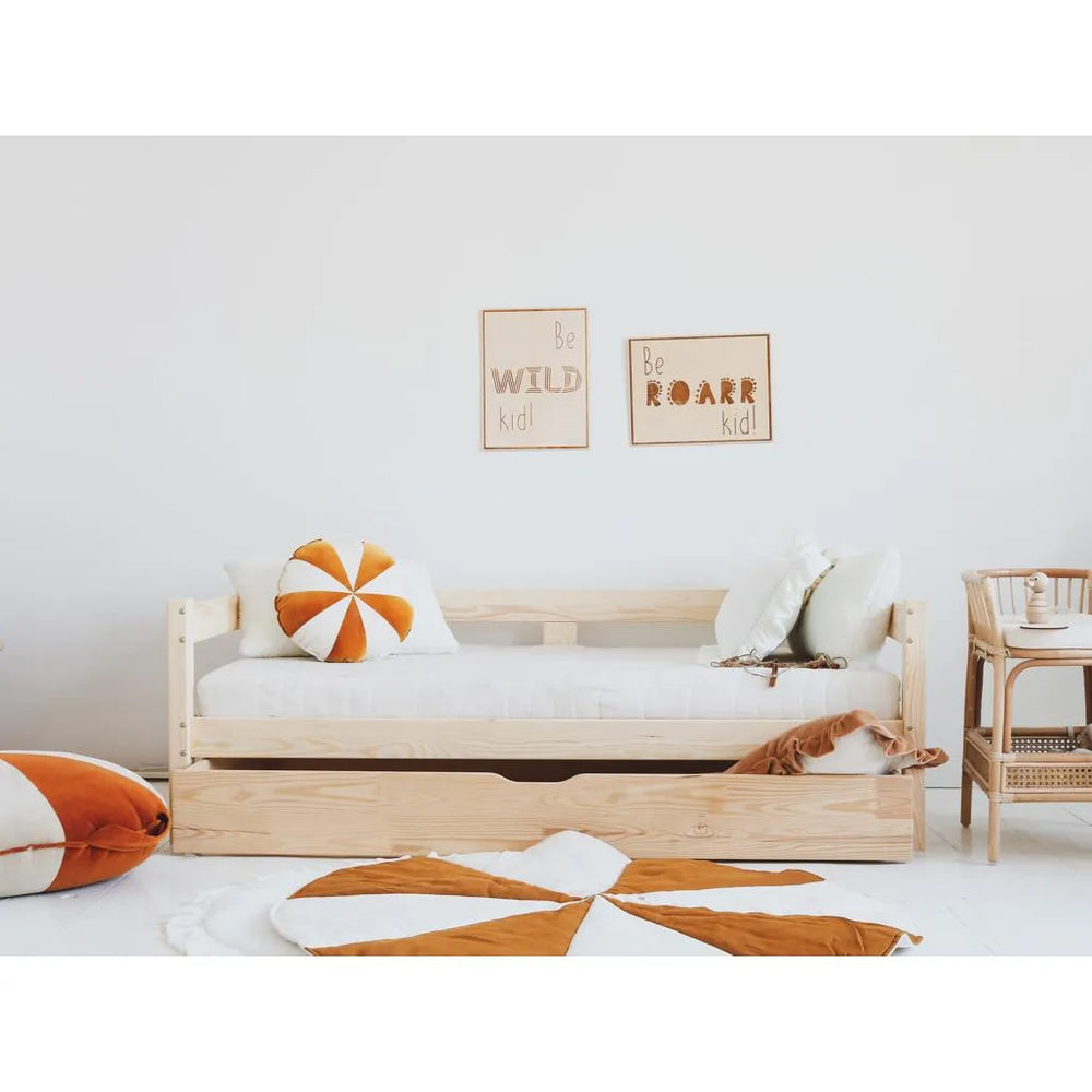 Wooden Poster 'Be a Wild Child' - 30cmx39cm - Wall Decoration - Cut It Now