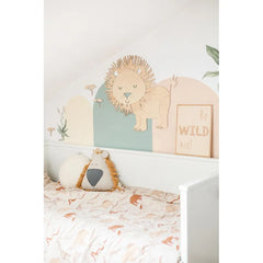 Wooden Poster 'Be a Wild Child' - 30cmx39cm - Wall Decoration - Cut It Now