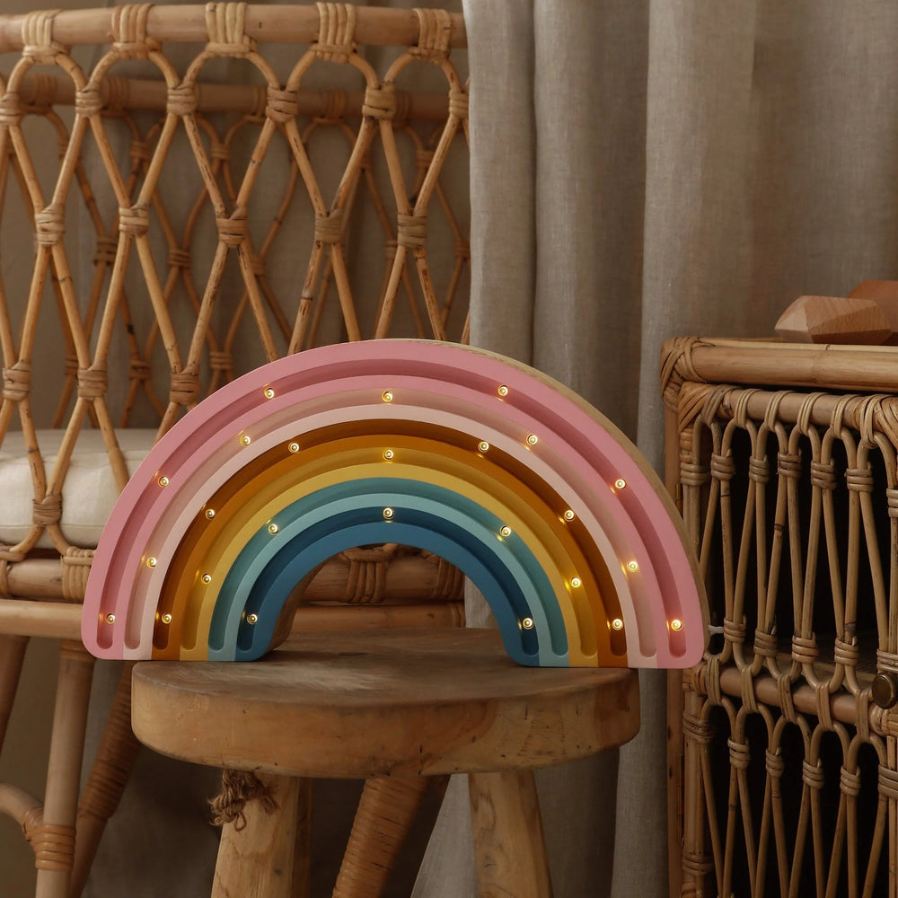 Rainbow Lamp - Wooden Lamps - Little Lights