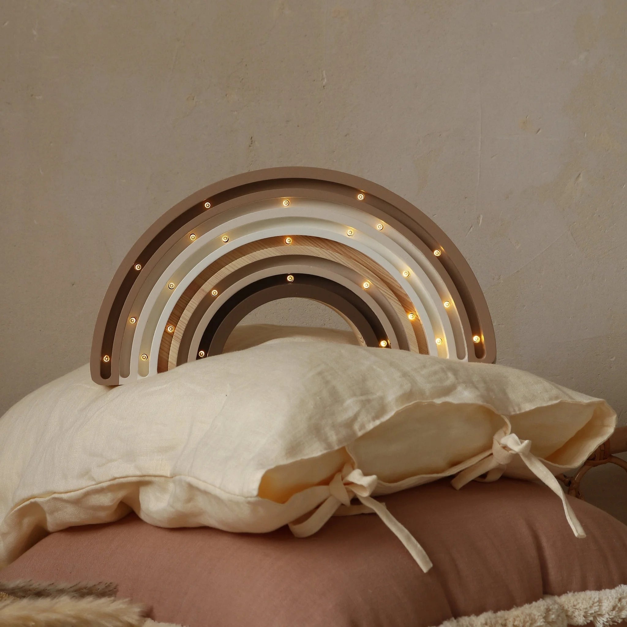 Rainbow Lamp - Wooden Lamps - Little Lights