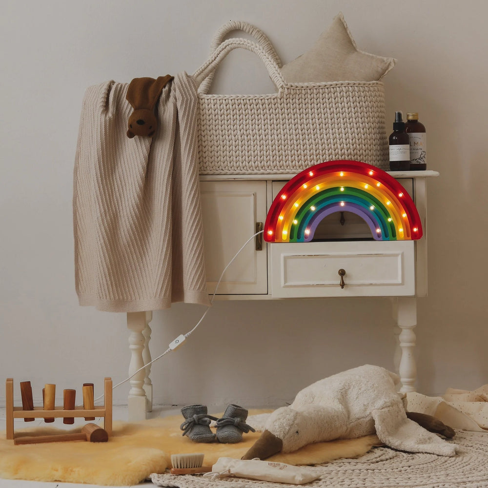Rainbow Lamp - Wooden Lamps - Little Lights