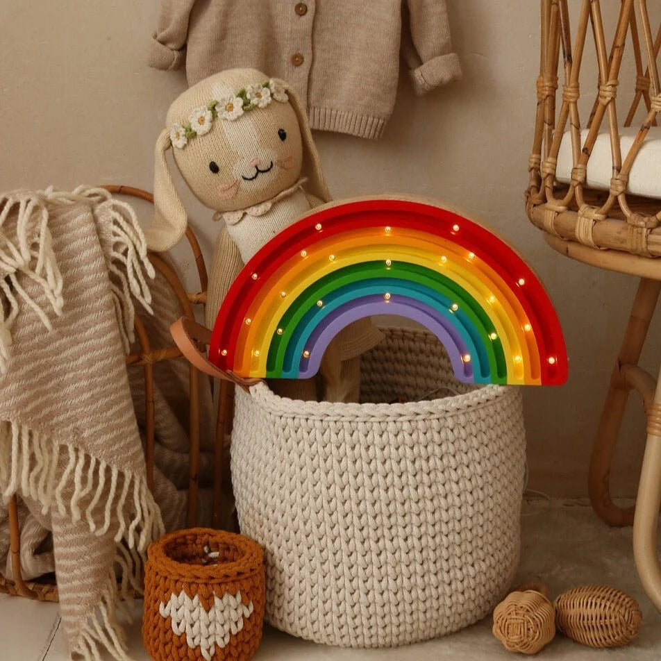 Rainbow Lamp - Wooden Lamps - Little Lights