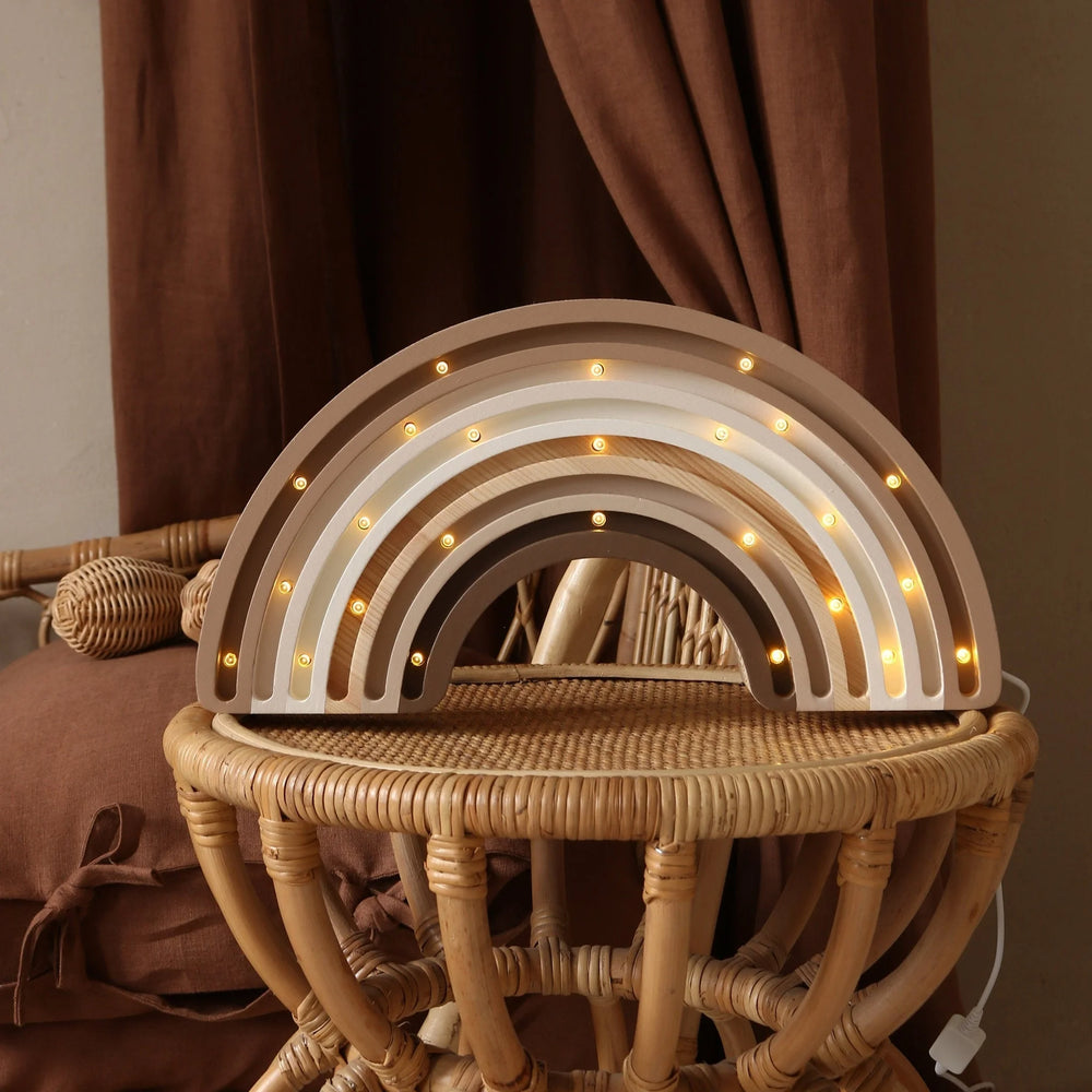 Rainbow Lamp - Wooden Lamps - Little Lights