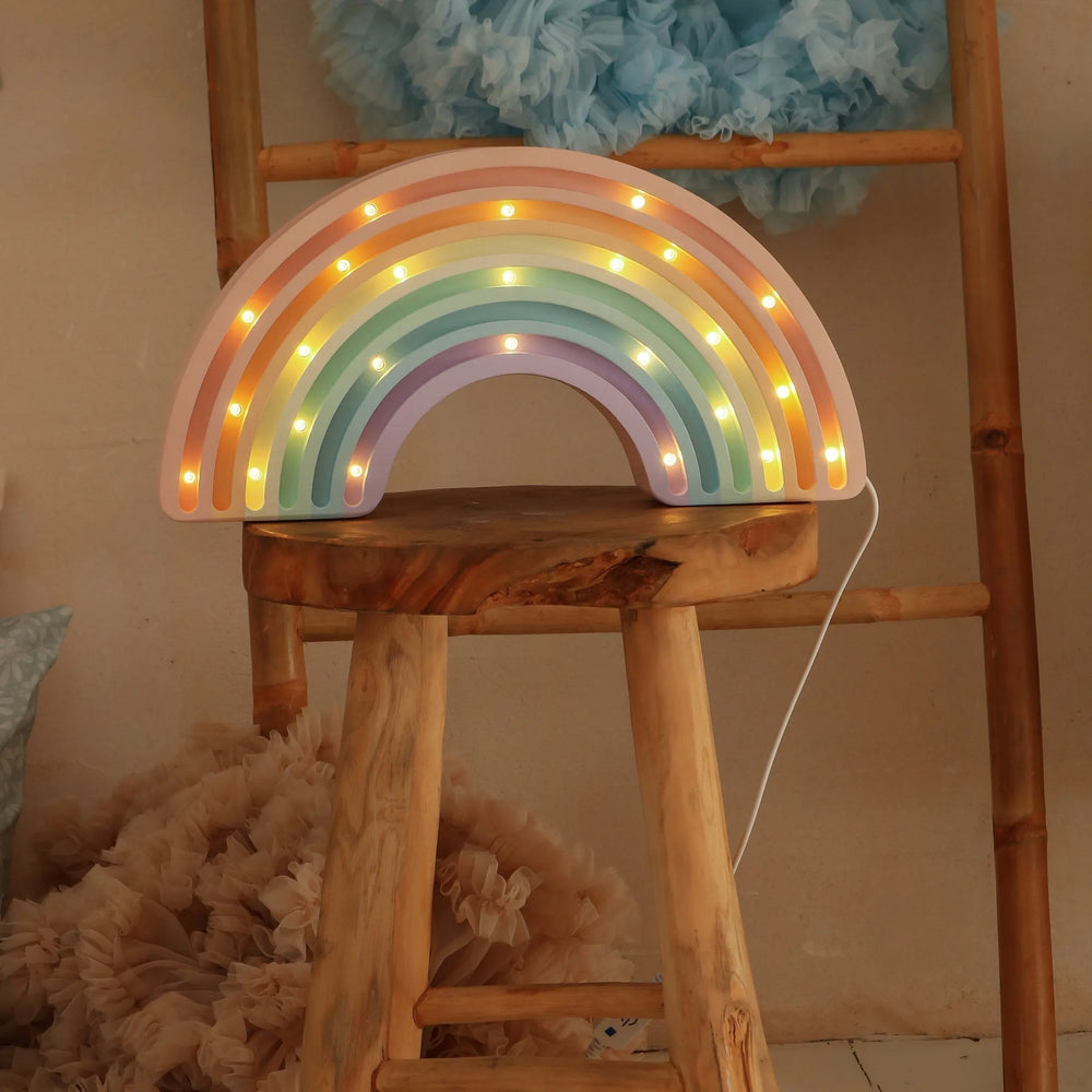 Regenbogenlampe - Kleine Lichter - Holzlampen