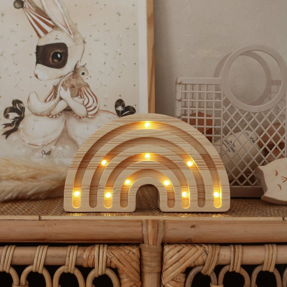Rainbow Lamp Mini - Little Lights - Wooden Lamps