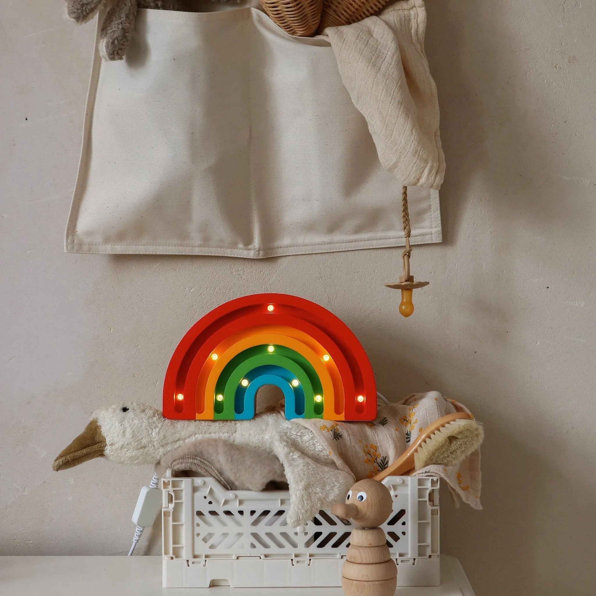 Rainbow Lamp Mini - Little Lights - Wooden Lamps