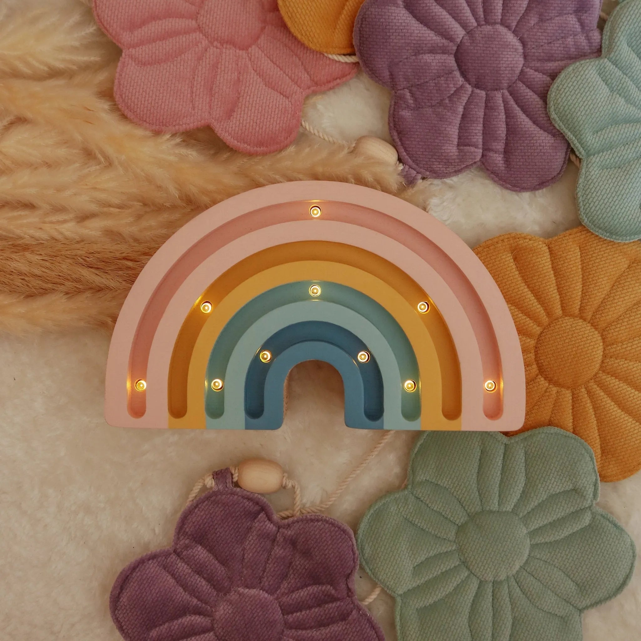 Rainbow Lamp Mini - Little Lights - Wooden Lamps