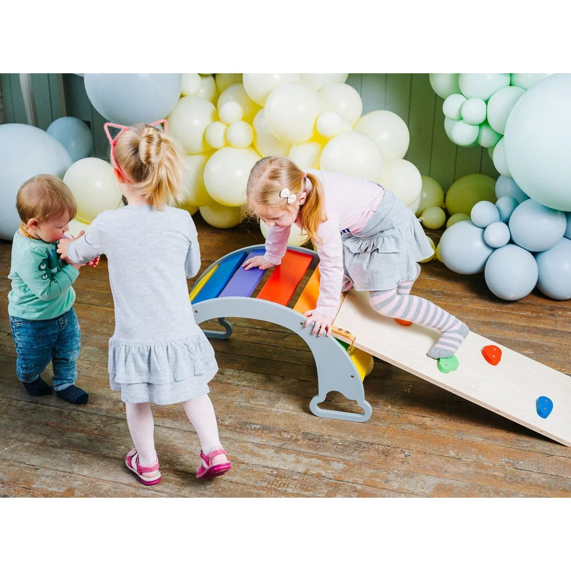 Dúhová Hojdačka - Climbing & Balance - Family-scl