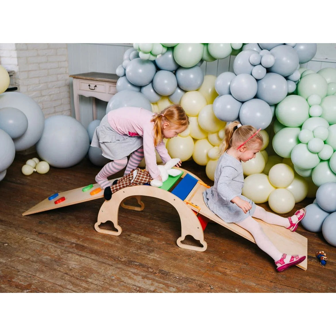 Dúhová Hojdačka - Climbing & Balance - Family-scl