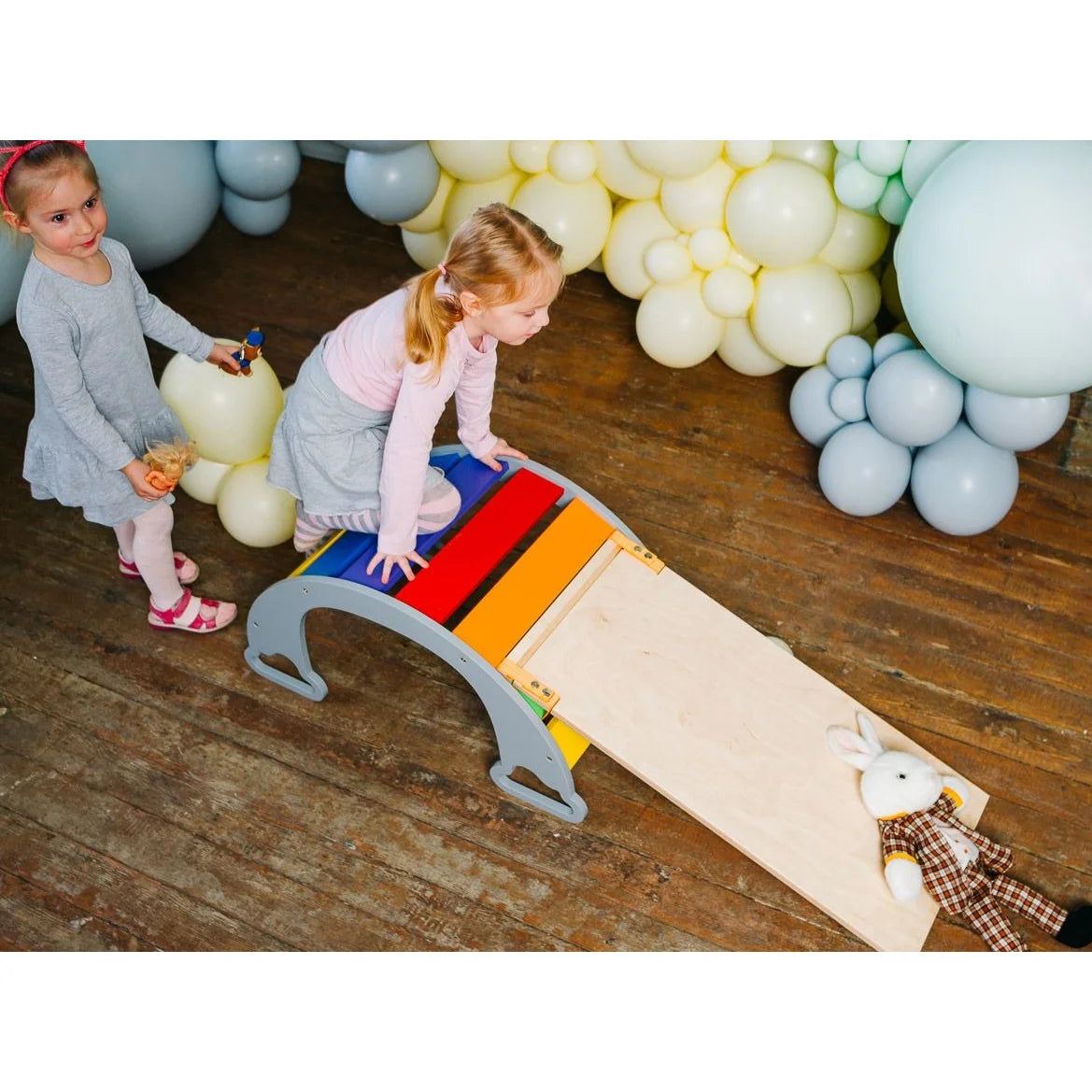 Dúhová Hojdačka - Climbing & Balance - Family-scl