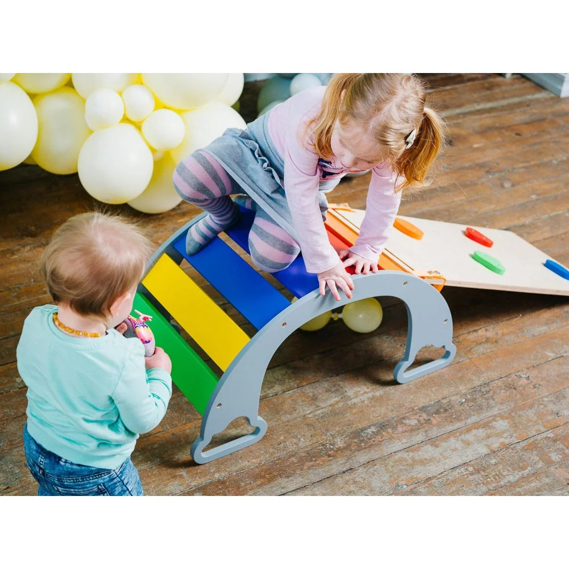 Dúhová Hojdačka - Climbing & Balance - Family-scl