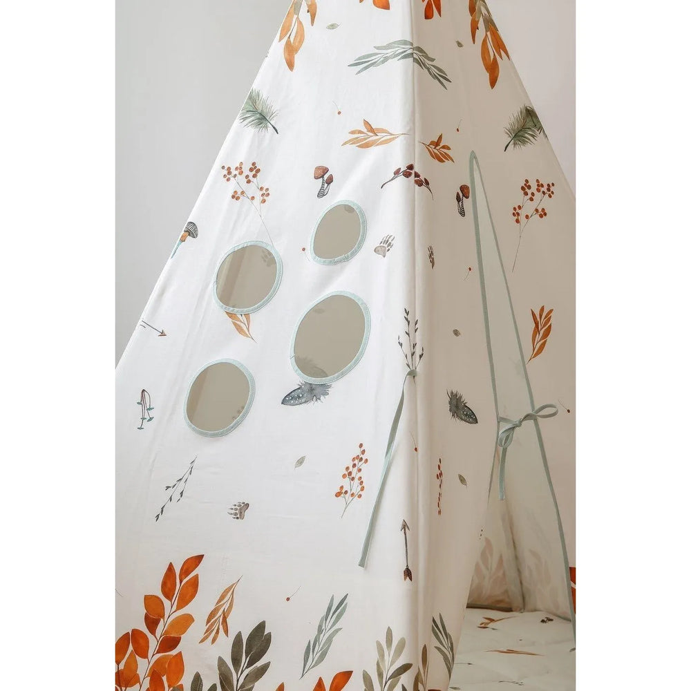 Tienda tipi con colchoneta - Amigos del bosque - Moi Mili