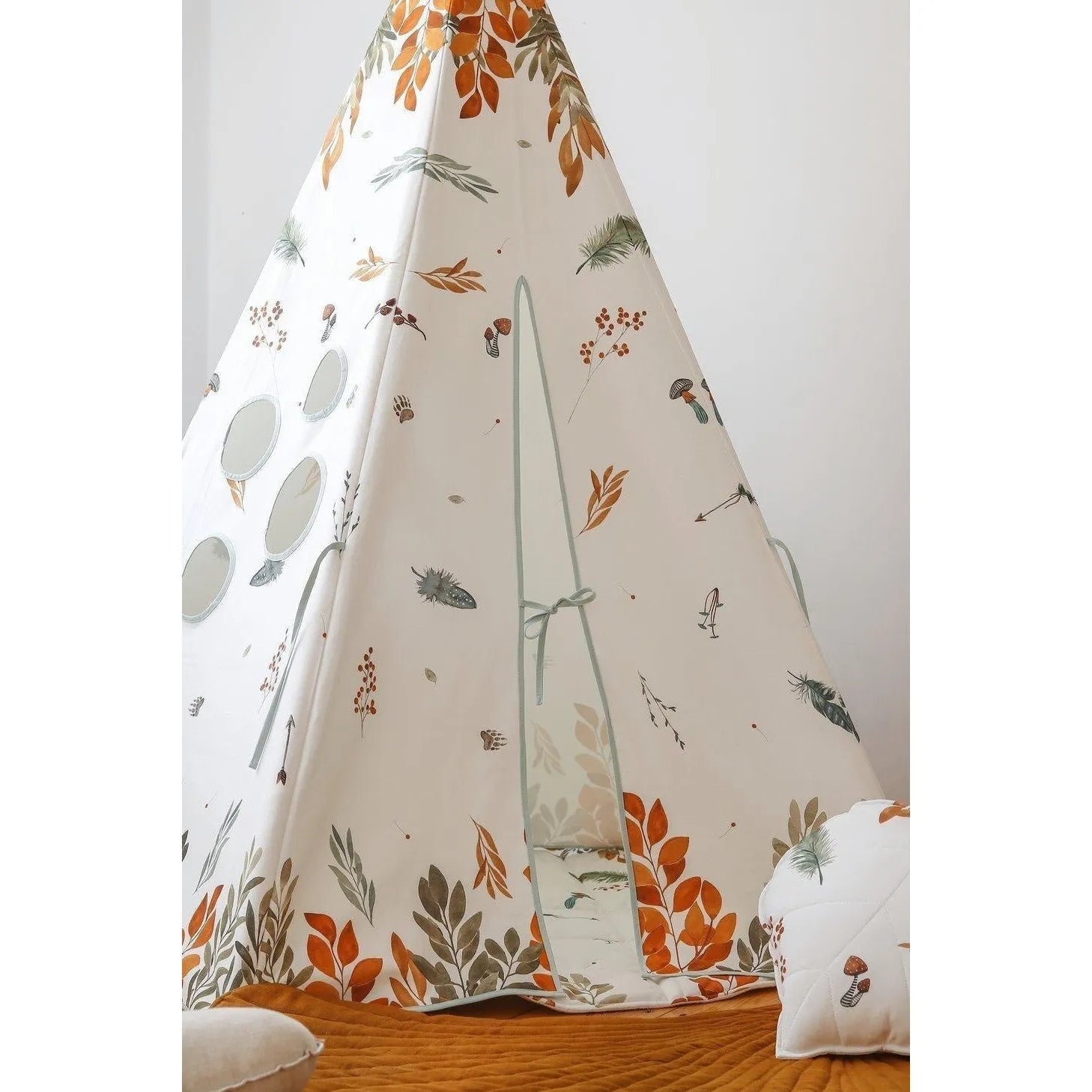 Tienda tipi con colchoneta - Amigos del bosque - Moi Mili