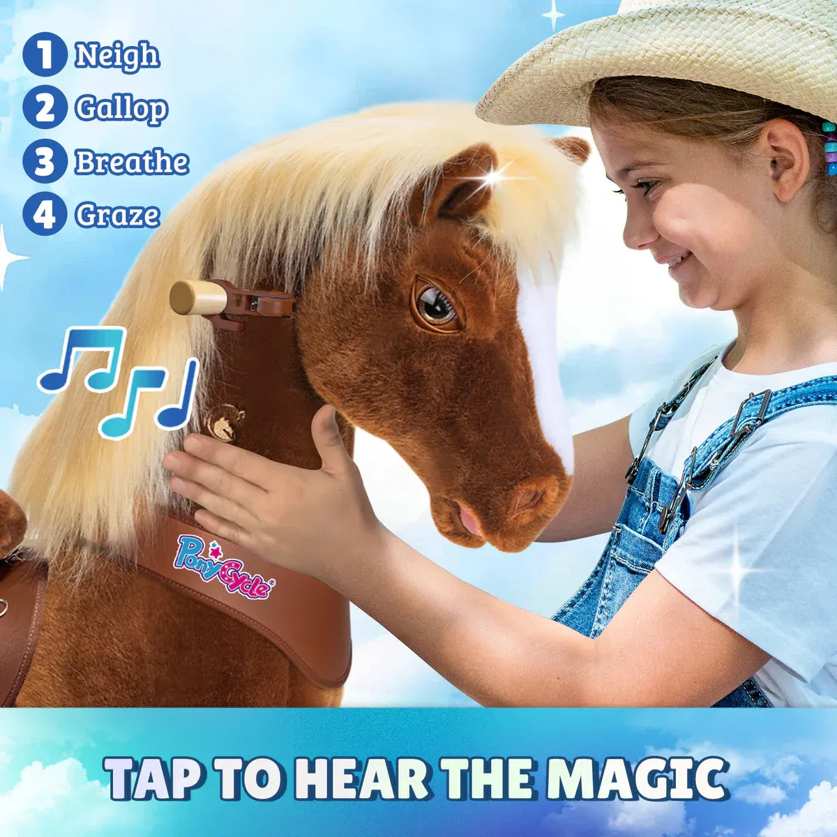 Jazdecký Koník - Hnedý - Model y - Jazdecké Koníky - Ponycycle