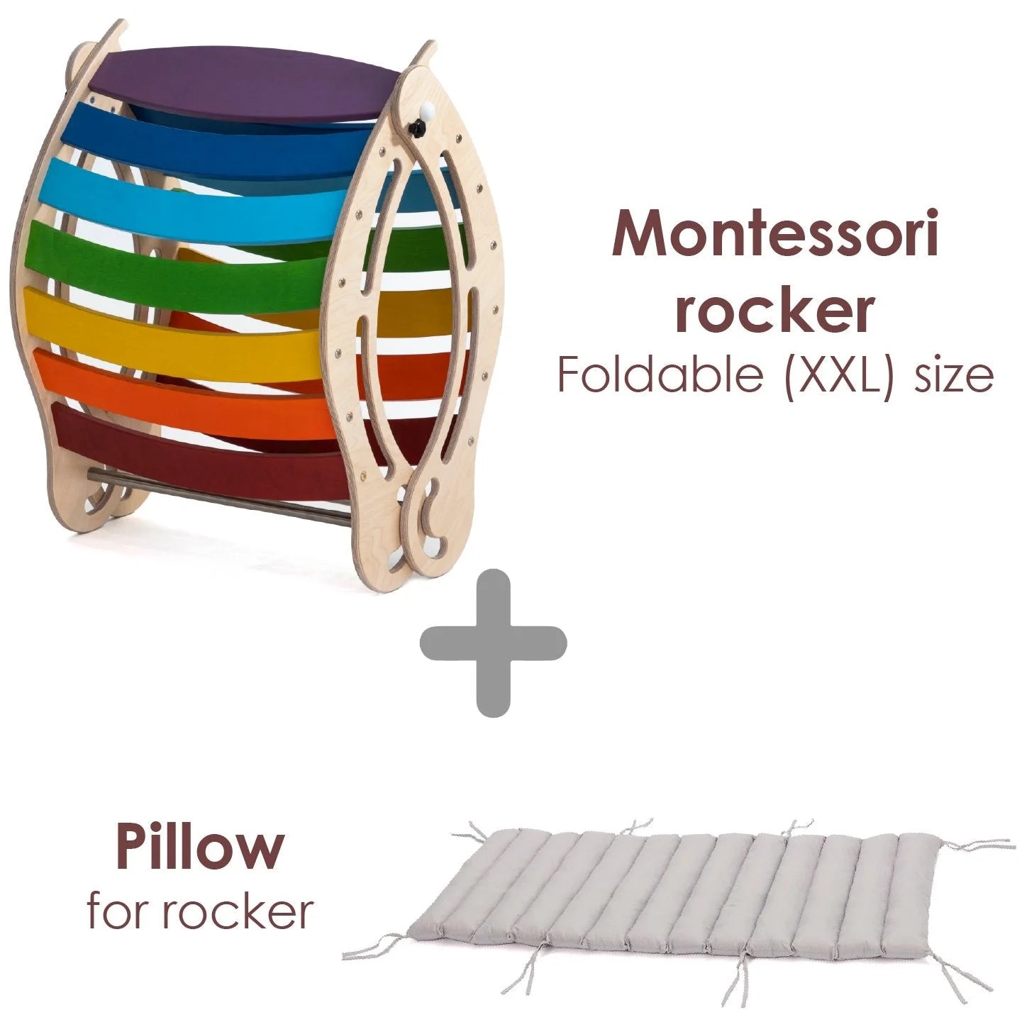 Hojdačka Montessori Rocker - Hojdačky - Katehaa