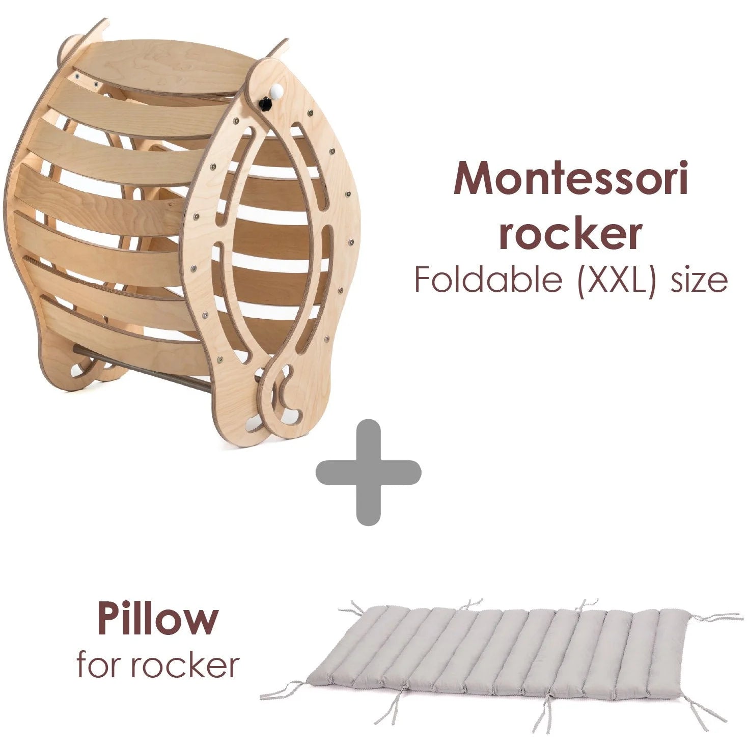 Hojdačka Montessori Rocker - Hojdačky - Katehaa