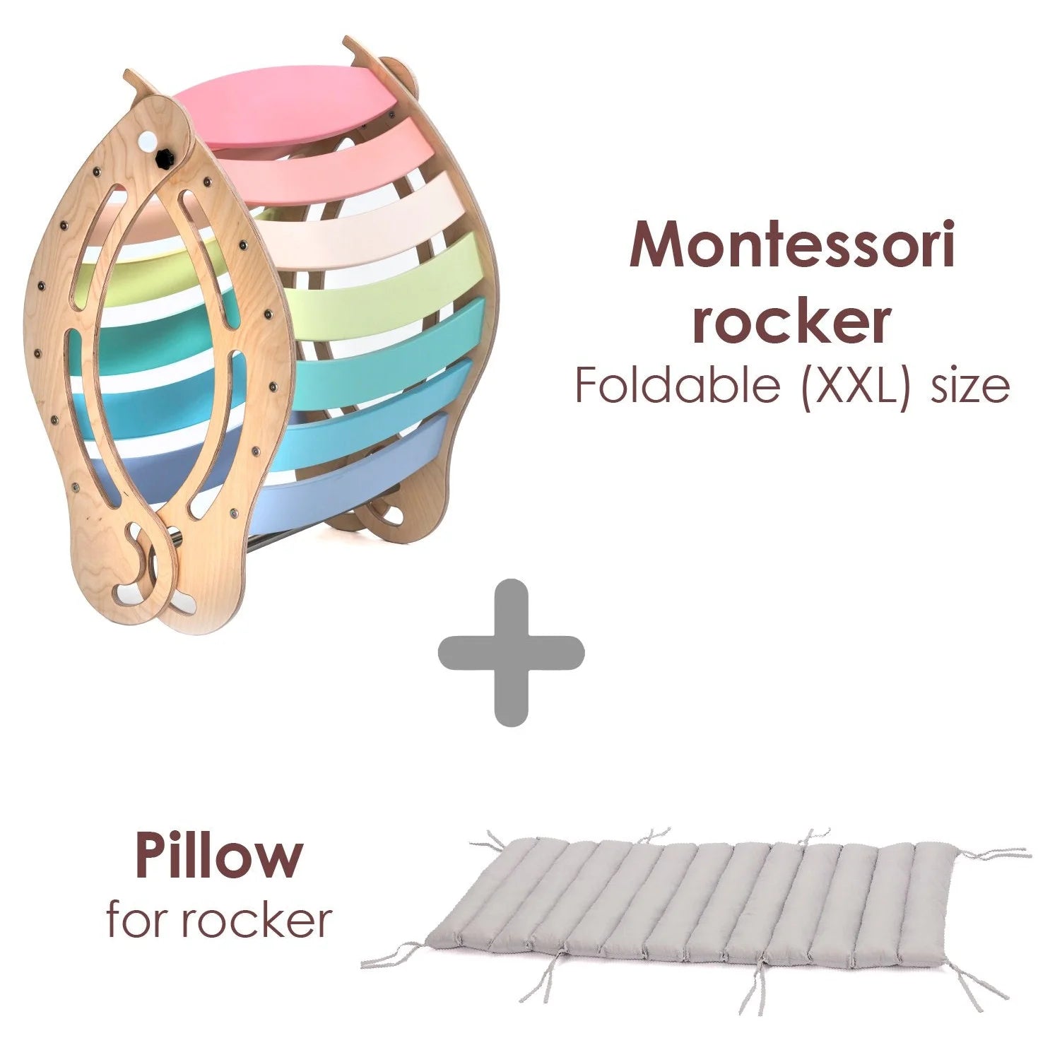 Hojdačka Montessori Rocker - Hojdačky - Katehaa
