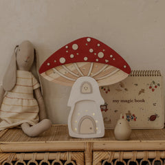 Lampada a fungo - Piccole luci - Lampade in legno