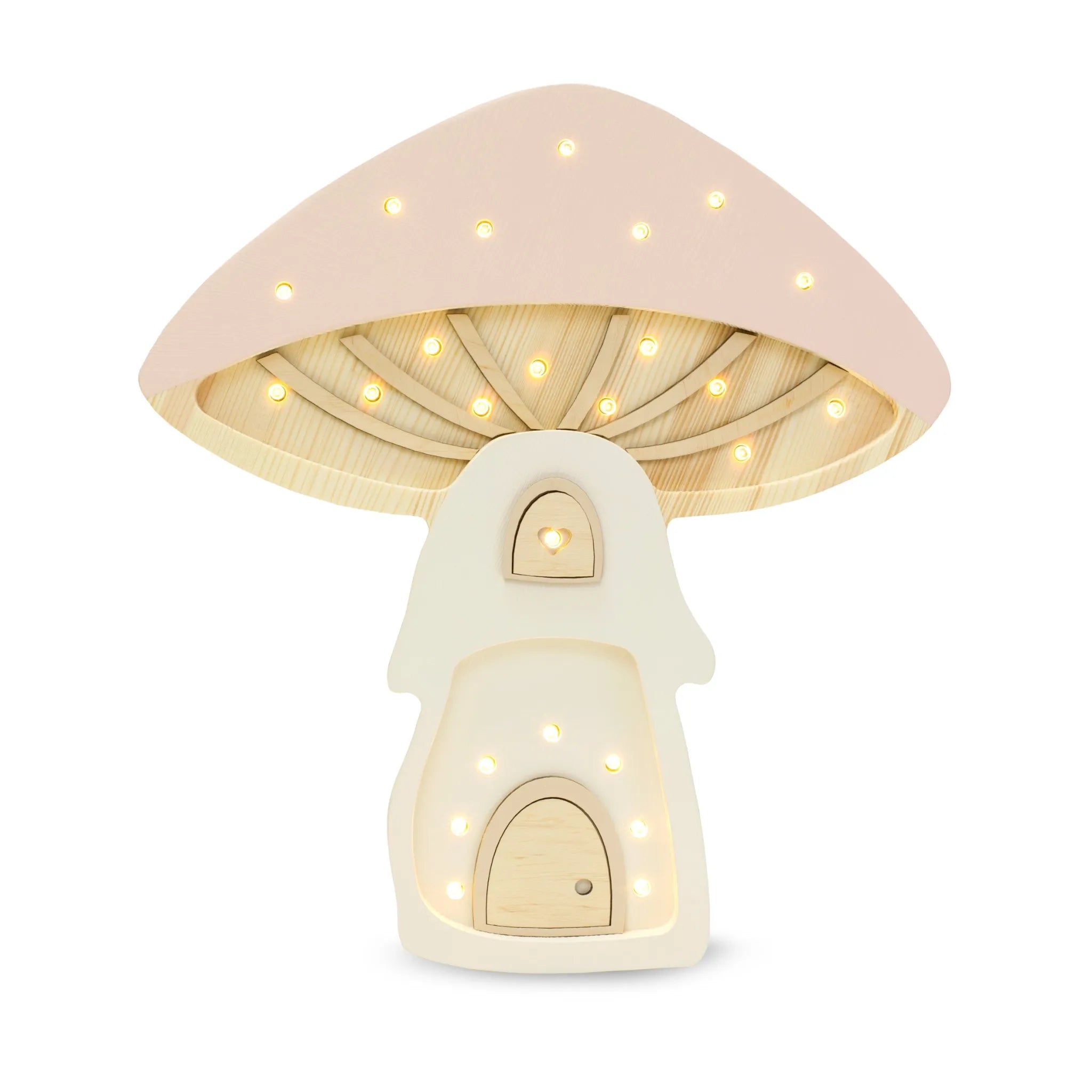Lampada a fungo - Piccole luci - Lampade in legno