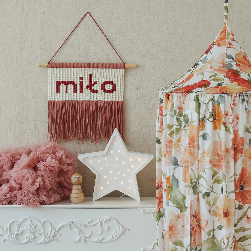 Lampada a stella - Piccole luci - Lampade in legno