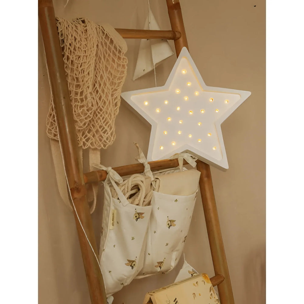 Lampada a stella - Piccole luci - Lampade in legno