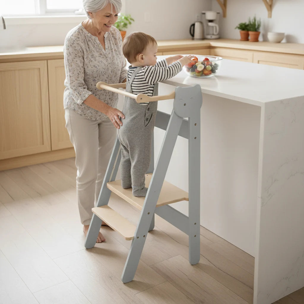 Bear Folding Learning Tower