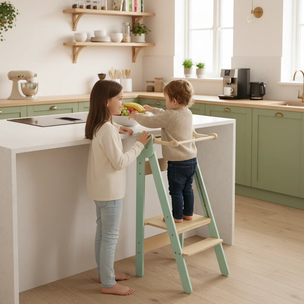 Bear Folding Learning Tower