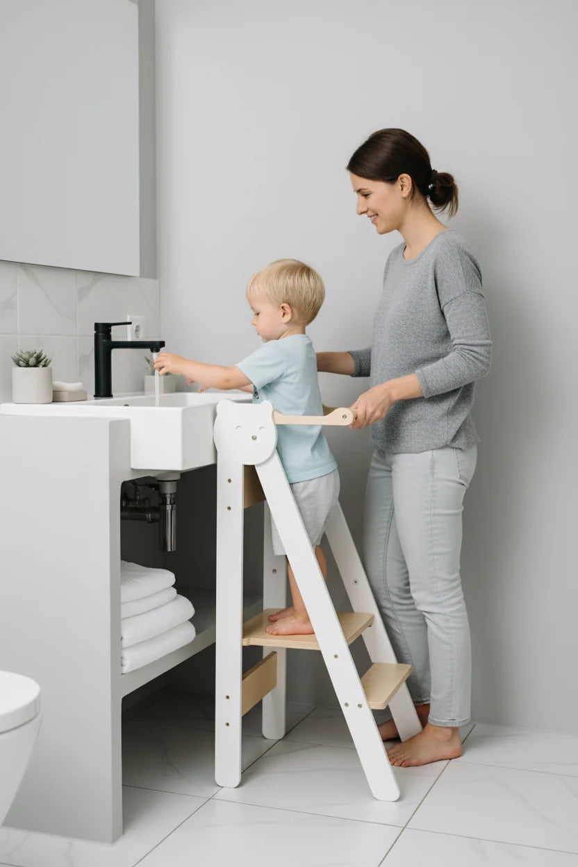 Bear Folding Learning Tower