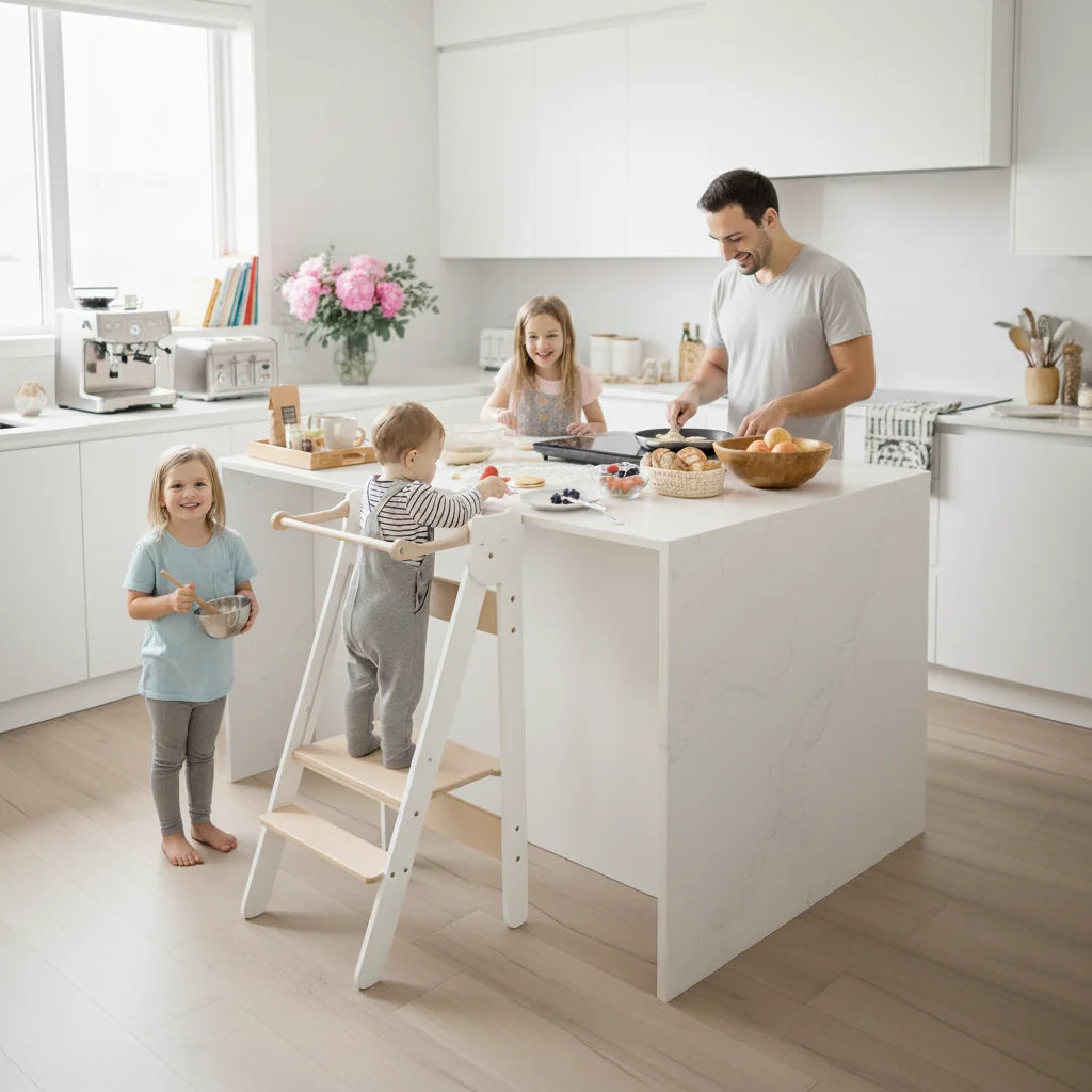 Bear Folding Learning Tower