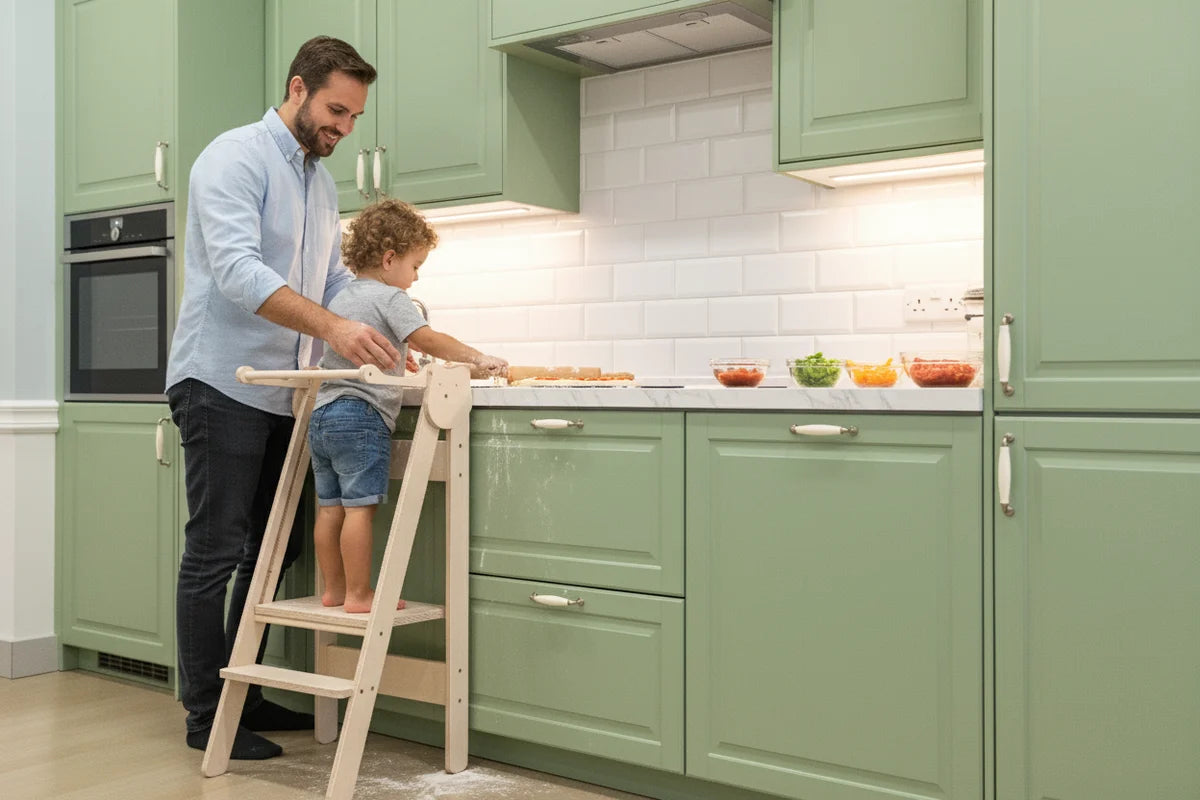 Bear Folding Learning Tower
