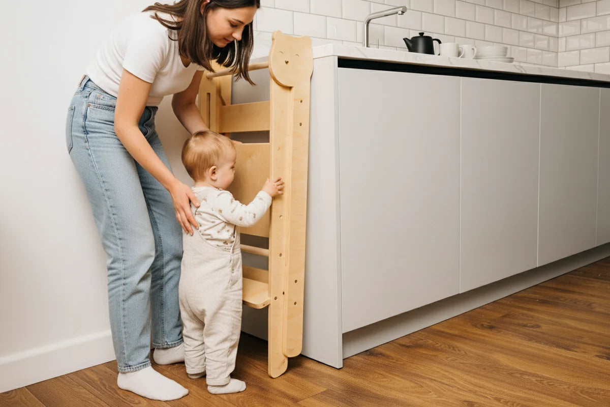 Bear Folding Learning Tower